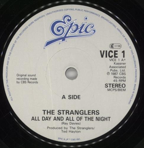 The Stranglers All Day And All Of The Night - Monica
